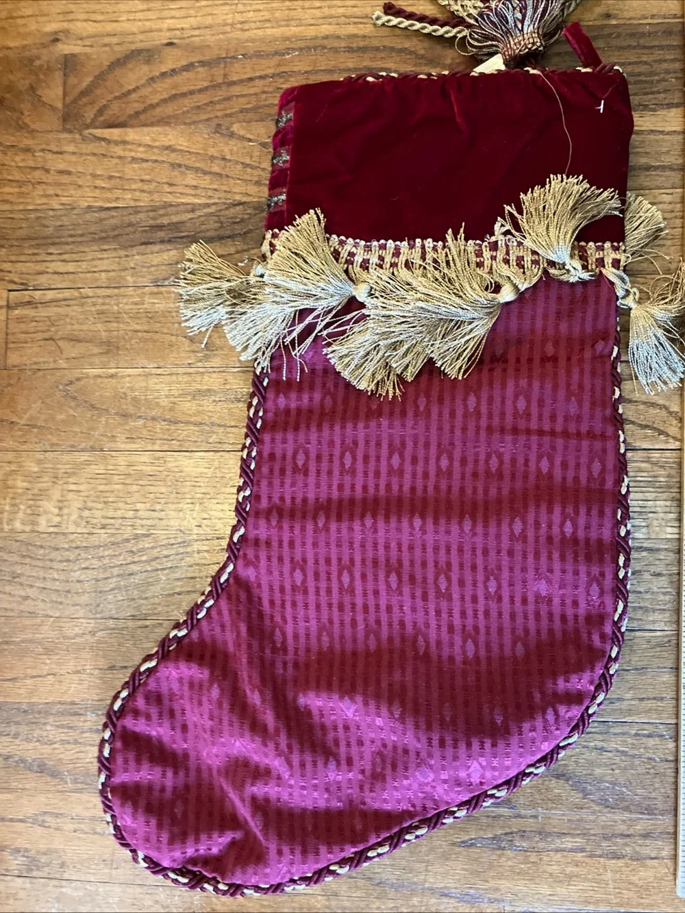vintage The Jabara Group Christmas stocking